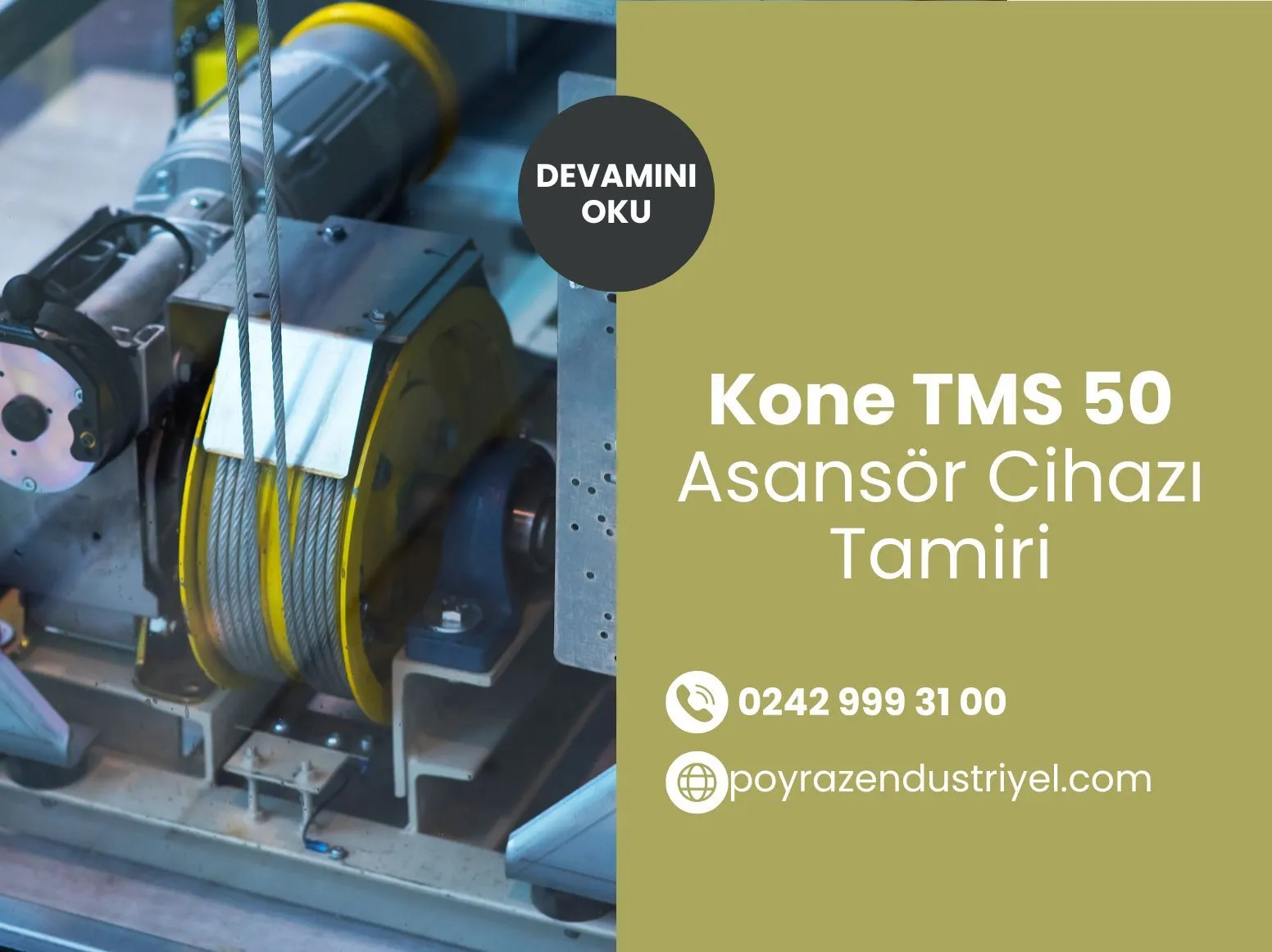 Kone Tms50 Asansör Cihazı Tamiri